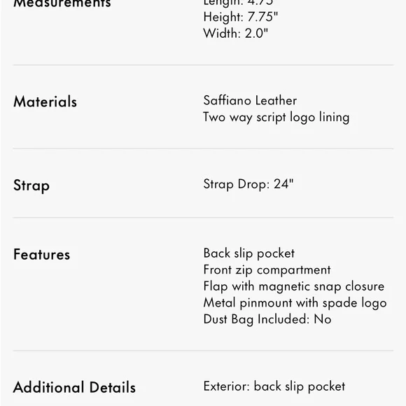 Kate Spade Madison Willow Mini Crossbody - Picture 8 of 12